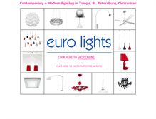Tablet Screenshot of eurolightstampabay.com